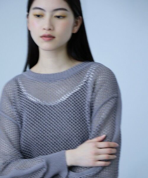 VICKY / ビッキー ニット・セーター | クルーネックワイドプルオーバー | 詳細13