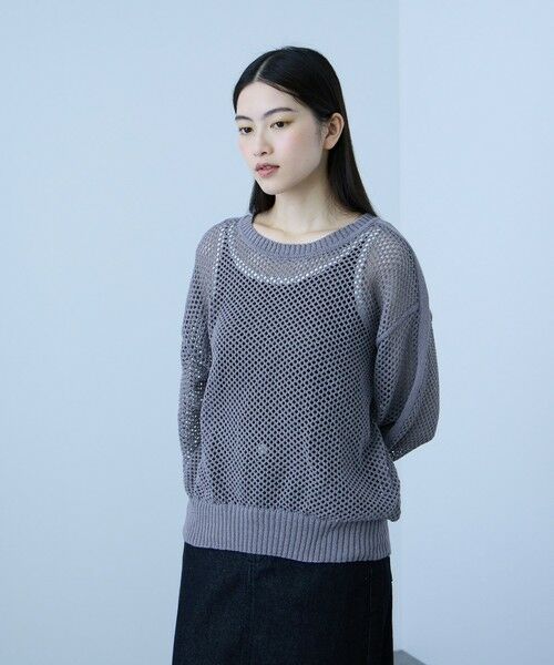 VICKY / ビッキー ニット・セーター | クルーネックワイドプルオーバー | 詳細9