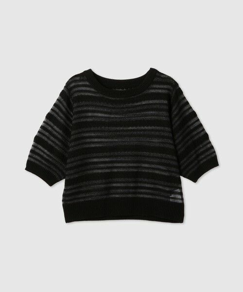 VICKY / ビッキー ニット・セーター | シアーボーダーニット | 詳細9