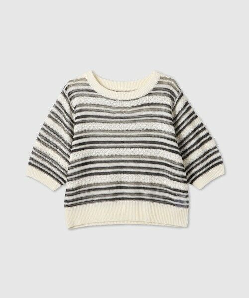 VICKY / ビッキー ニット・セーター | シアーボーダーニット | 詳細19