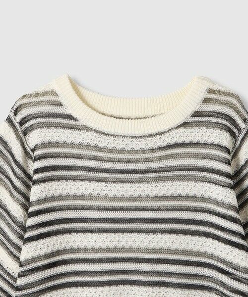 VICKY / ビッキー ニット・セーター | シアーボーダーニット | 詳細21