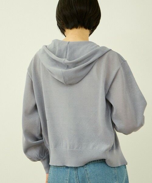 VICKY / ビッキー ニット・セーター | ラメシアーニットパーカー | 詳細11