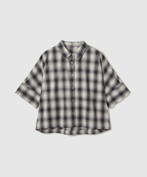 VICKY / ビッキー シャツ・ブラウス | ブロードチェックシャツ | 詳細4
