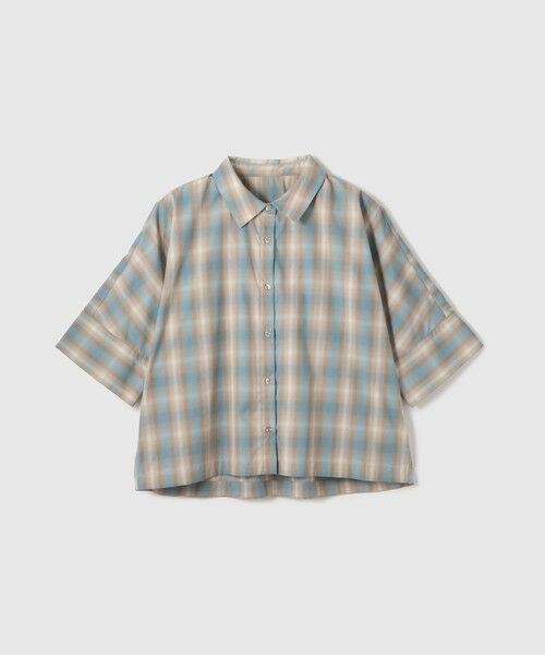 VICKY / ビッキー シャツ・ブラウス | ブロードチェックシャツ | 詳細12