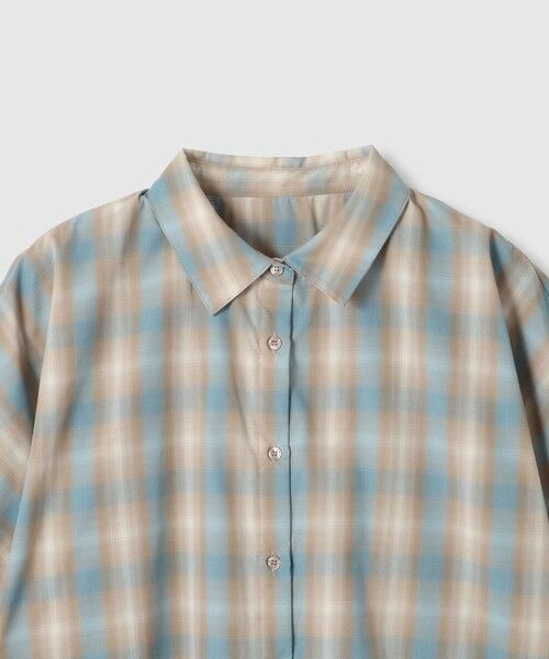 VICKY / ビッキー シャツ・ブラウス | ブロードチェックシャツ | 詳細14