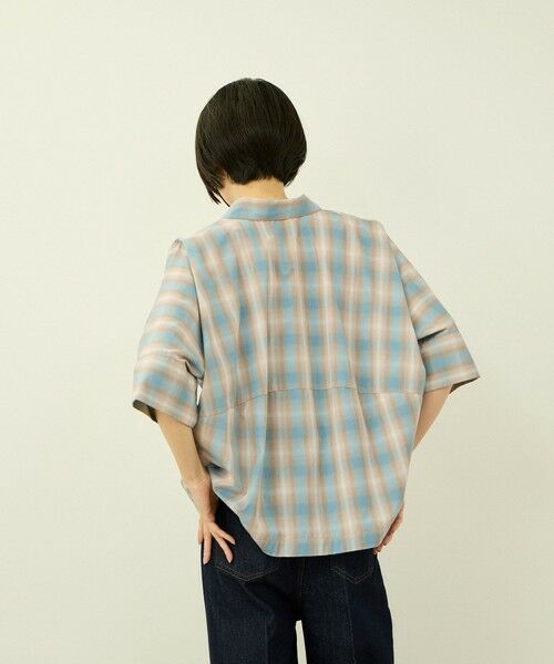 VICKY / ビッキー シャツ・ブラウス | ブロードチェックシャツ | 詳細8