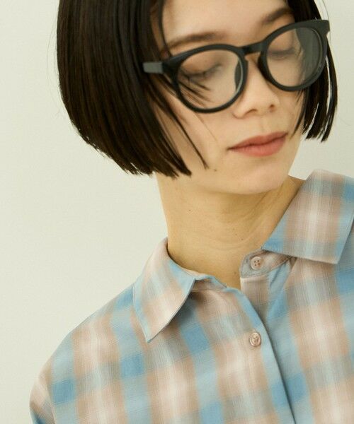 VICKY / ビッキー シャツ・ブラウス | ブロードチェックシャツ | 詳細9