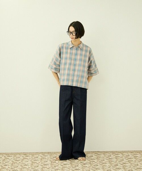 VICKY / ビッキー シャツ・ブラウス | ブロードチェックシャツ | 詳細10
