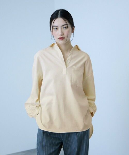 VICKY / ビッキー シャツ・ブラウス | ポケットスキッパーシャツ | 詳細1