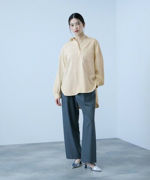 VICKY / ビッキー シャツ・ブラウス | ポケットスキッパーシャツ | 詳細2