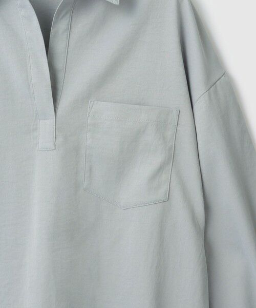 VICKY / ビッキー シャツ・ブラウス | ポケットスキッパーシャツ | 詳細15