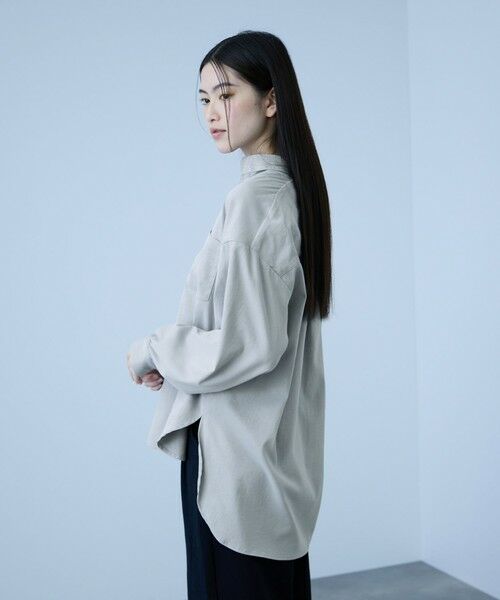 VICKY / ビッキー シャツ・ブラウス | ポケットスキッパーシャツ | 詳細6