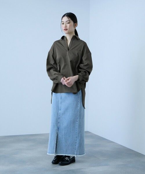 VICKY / ビッキー シャツ・ブラウス | ポケットスキッパーシャツ | 詳細20