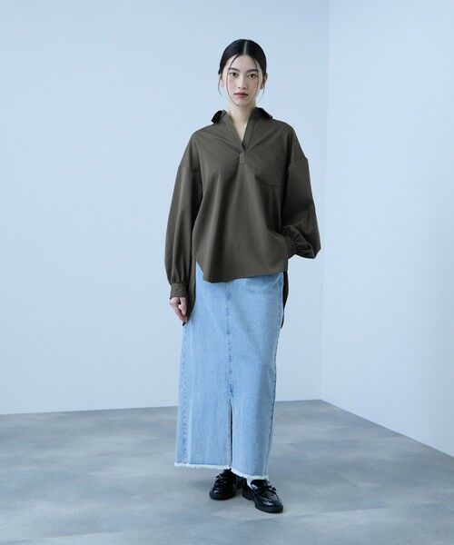 VICKY / ビッキー シャツ・ブラウス | ポケットスキッパーシャツ | 詳細21