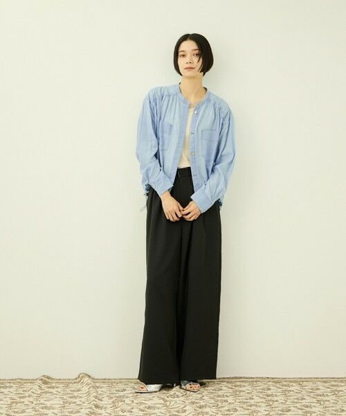 VICKY / ビッキー シャツ・ブラウス | シアーデニム | 詳細15