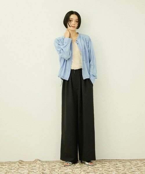 VICKY / ビッキー シャツ・ブラウス | シアーデニム | 詳細16