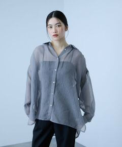 VICKY / ビッキー シャツ・ブラウス | リネンライクボイルシャツ