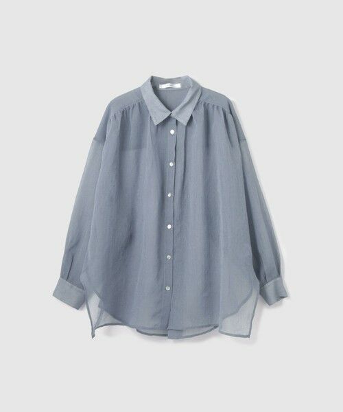VICKY / ビッキー シャツ・ブラウス | リネンライクボイルシャツ | 詳細10
