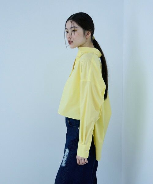 VICKY / ビッキー シャツ・ブラウス | バックロング フォルムシャツ | 詳細18