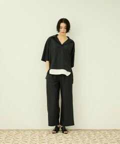 VICKY / ビッキー ロング・マキシ丈ワンピース | 【上下セット】UVカットジャージ シャツパンツセット