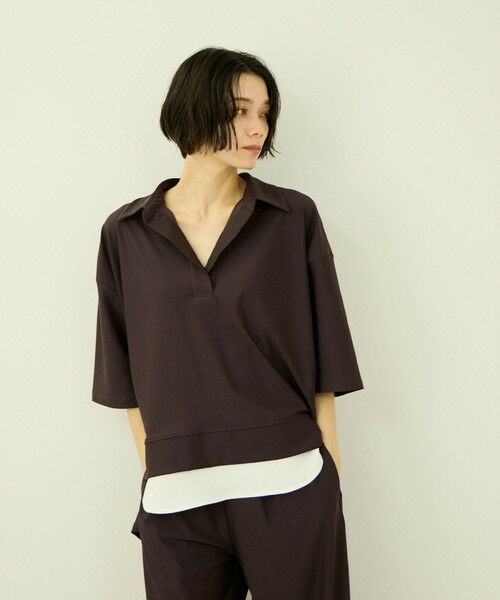 VICKY / ビッキー ロング・マキシ丈ワンピース | 【上下セット】UVカットジャージ シャツパンツセット | 詳細10