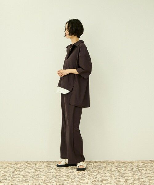 VICKY / ビッキー ロング・マキシ丈ワンピース | 【上下セット】UVカットジャージ シャツパンツセット | 詳細5