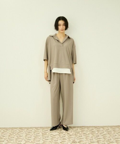 VICKY / ビッキー ロング・マキシ丈ワンピース | 【上下セット】UVカットジャージ シャツパンツセット | 詳細16