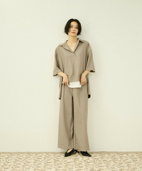 VICKY / ビッキー ロング・マキシ丈ワンピース | 【上下セット】UVカットジャージ シャツパンツセット | 詳細17