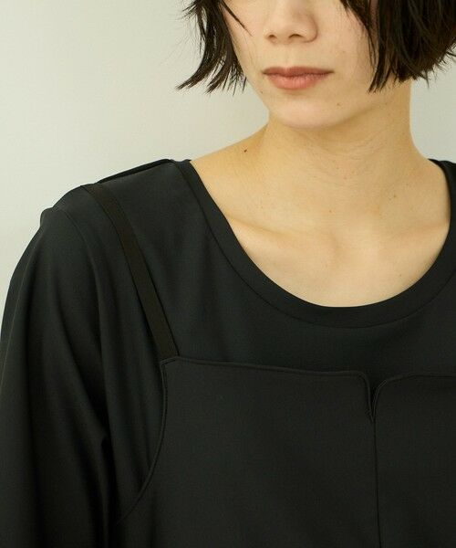 VICKY / ビッキー ロング・マキシ丈ワンピース | 【アンサンブル】UVカットジャージワンピース ビスチェセット | 詳細5