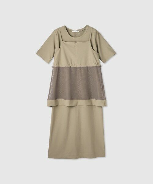 VICKY / ビッキー ロング・マキシ丈ワンピース | 【アンサンブル】UVカットジャージワンピース ビスチェセット | 詳細17