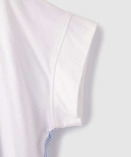 VICKY / ビッキー カットソー | ストライプ切替プルオーバー | 詳細11