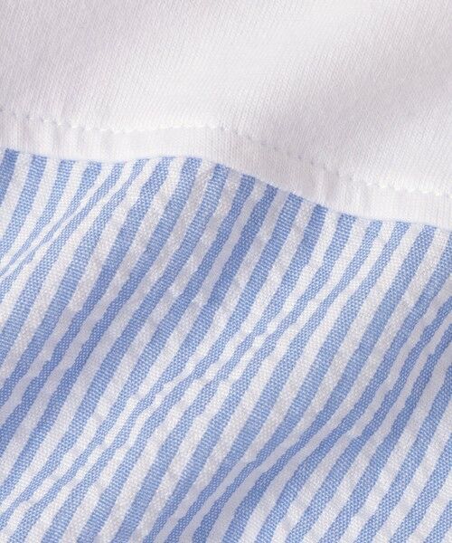 VICKY / ビッキー カットソー | ストライプ切替プルオーバー | 詳細14