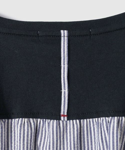 VICKY / ビッキー カットソー | ストライプ切替プルオーバー | 詳細20