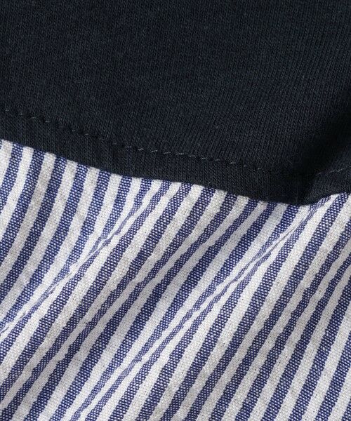 VICKY / ビッキー カットソー | ストライプ切替プルオーバー | 詳細21