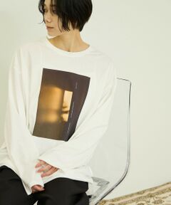 VICKY / ビッキー カットソー | アソートフォトロングTシャツ