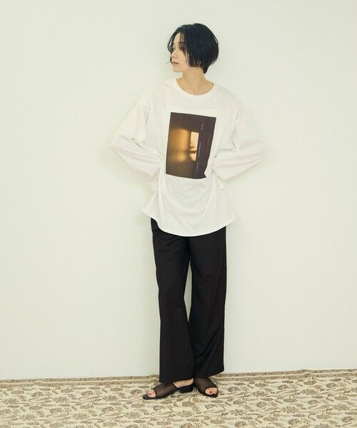 VICKY / ビッキー カットソー | アソートフォトロングTシャツ | 詳細2