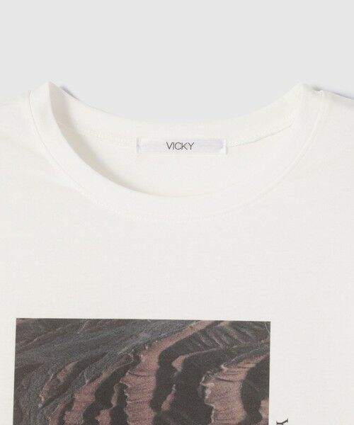 VICKY / ビッキー カットソー | アソートフォトロングTシャツ | 詳細11