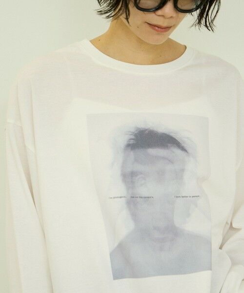 VICKY / ビッキー カットソー | アソートフォトロングTシャツ | 詳細15