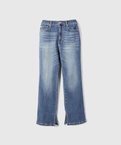 VICKY / ビッキー デニムパンツ | ウエストゴムフレアストレッチデニム