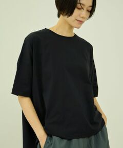 VICKY / ビッキー カットソー | コットンソロナジャージプルオーバー