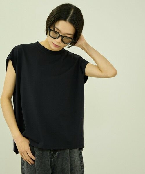 VICKY / ビッキー カットソー | コットンソロナフレンチスリーブTシャツ | 詳細8