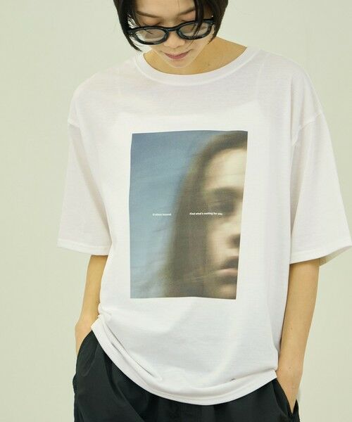 VICKY / ビッキー カットソー | フォトTシャツ（ホワイト系その他）