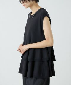 VICKY / ビッキー ニット・セーター | ティアードフレンチサマーニットプルオーバー