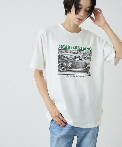 VICKY / ビッキー カットソー | 【Power To People】 MASTER RIDINGフォトTシャツ | 詳細1