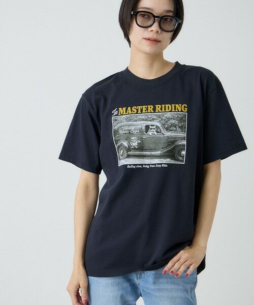 VICKY / ビッキー カットソー | 【Power To People】 MASTER RIDINGフォトTシャツ | 詳細5