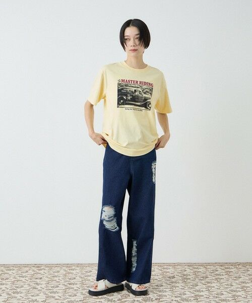 VICKY / ビッキー カットソー | 【Power To People】 MASTER RIDINGフォトTシャツ | 詳細13