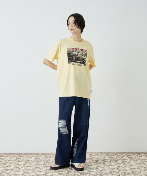 VICKY / ビッキー カットソー | 【Power To People】 MASTER RIDINGフォトTシャツ | 詳細14