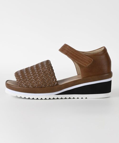 VITA NOVA / ヴィタノーヴァ サンダル | メッシュ編みサンダル ブラウン | 詳細1