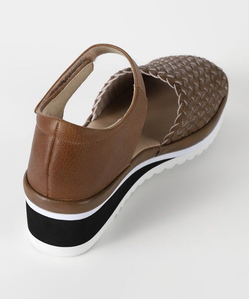 VITA NOVA / ヴィタノーヴァ サンダル | メッシュ編みサンダル ブラウン | 詳細2
