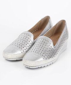 VITA NOVA / ヴィタノーヴァ フラットシューズ | パンチングスリッポン